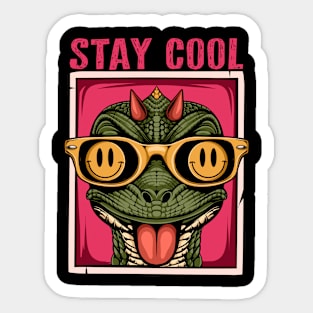 Stay Cool Sticker